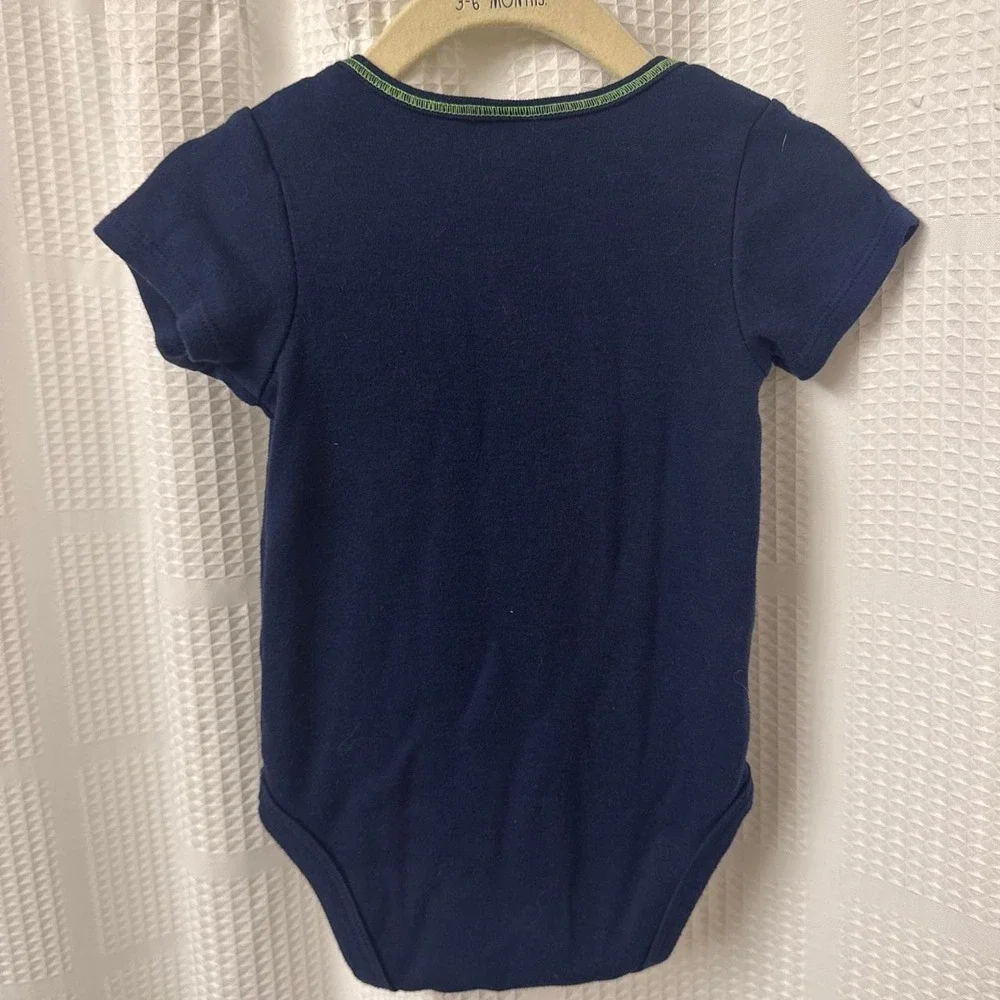 Seahawks baby onesie